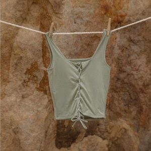 Purusha People corset bra top